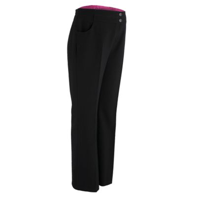 Maternity black formal trousers