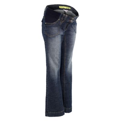 Maternity blue casual jeans