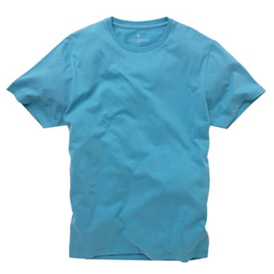 Aqua crew neck t-shirt