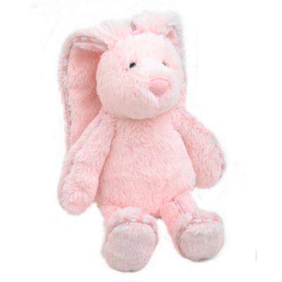 Pale pink bunny soft toy