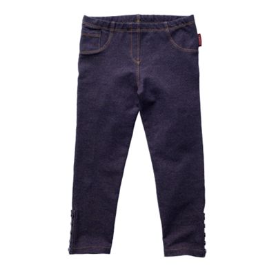 Girl's blue jeggings