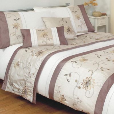 Natural 'Addison' bed linen set