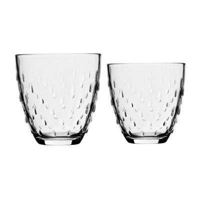 Set of twelve 'Niagara' glasses