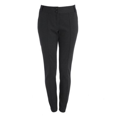 Dark grey skinny trousers