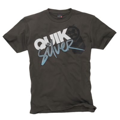 Quiksilver Chocolate large scrawler design t-shirt