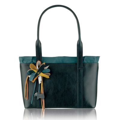 Blue 'St James' medium shoulder bag
