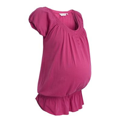 Maternity cerise gypsy t-shirt