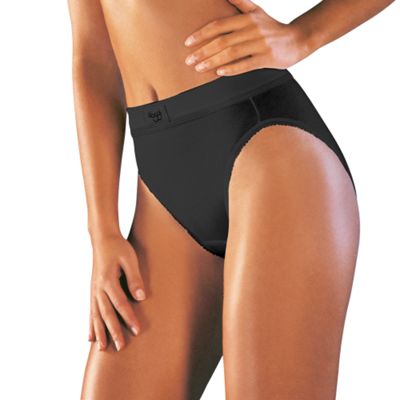 Black Double Comfort tai briefs