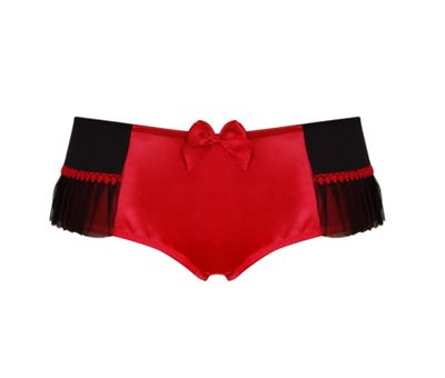 Red 'Frou Frou' shorts