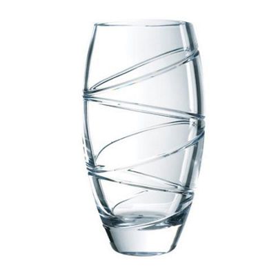 ... Crystal 14 inch 'Aura' 24% lead crystal round vase- at Debenhams.ie