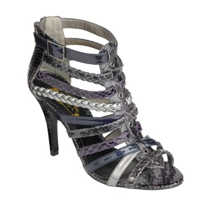 Red Herring Multi coloured multi strap shoes