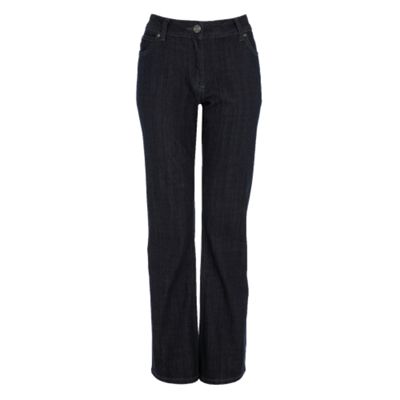 Blue stud pocket jeans