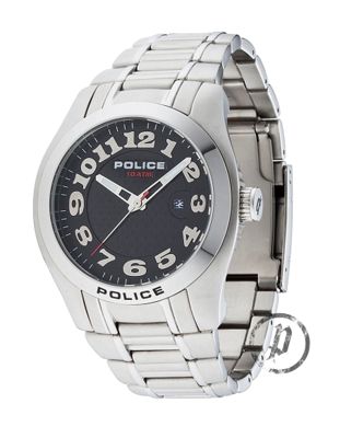 Police Silver coloured bracelet watch