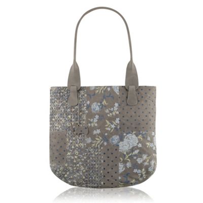 Grey 'Abbey Road' tote bag