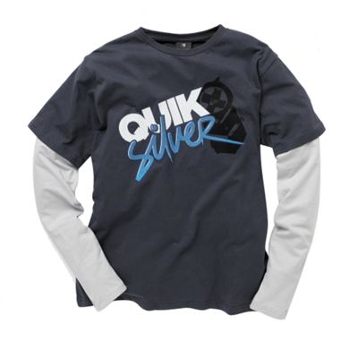 Quiksilver Navy twin t-shirt