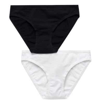 Pack of two cotton briefs