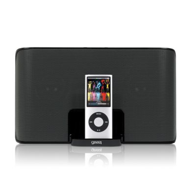 Black street party III speaker system for iPod
