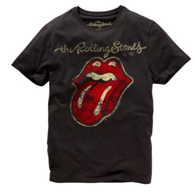 Black Rolling Stones t-shirt