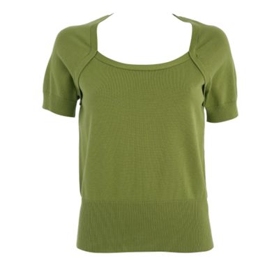 Lime bolero style top