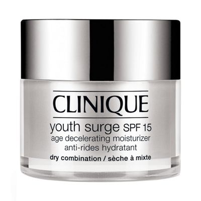 Clinique Youth Surge SPF15 Age Decelerating Moisturizer Dry Combination Skin Types