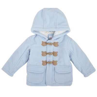 Babys light blue duffle coat