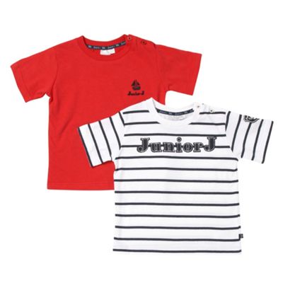 J by Jasper Conran Pack of two babys t-shirts