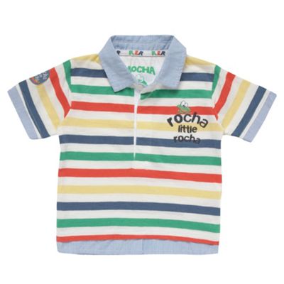 Rocha.John Rocha Boys off white mock dual shirt t-shirt