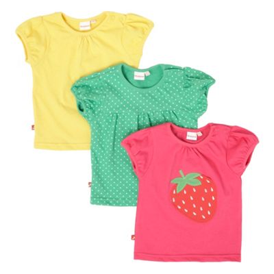 bluezoo Babys pack of three t-shirts