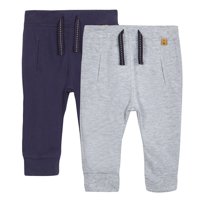 J by Jasper Conran - Pack Of Two Baby Boys' Textured Joggers Review