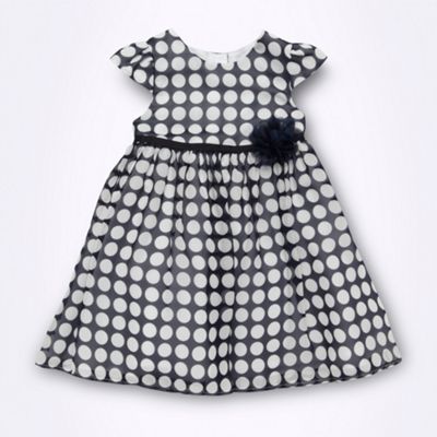 Designer Babies navy georgette dress                                                                                            