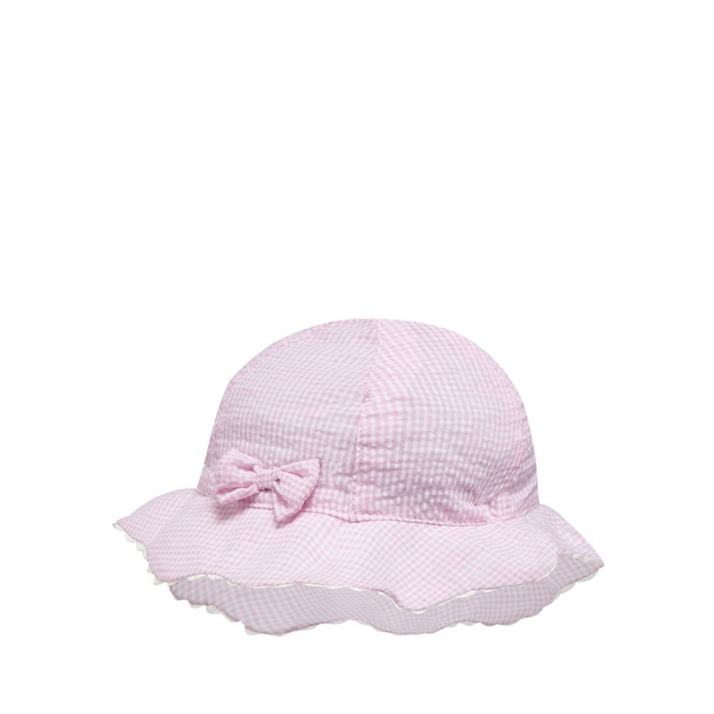 J by Jasper Conran - Baby Girls' Pink Gingham Check Hat Review