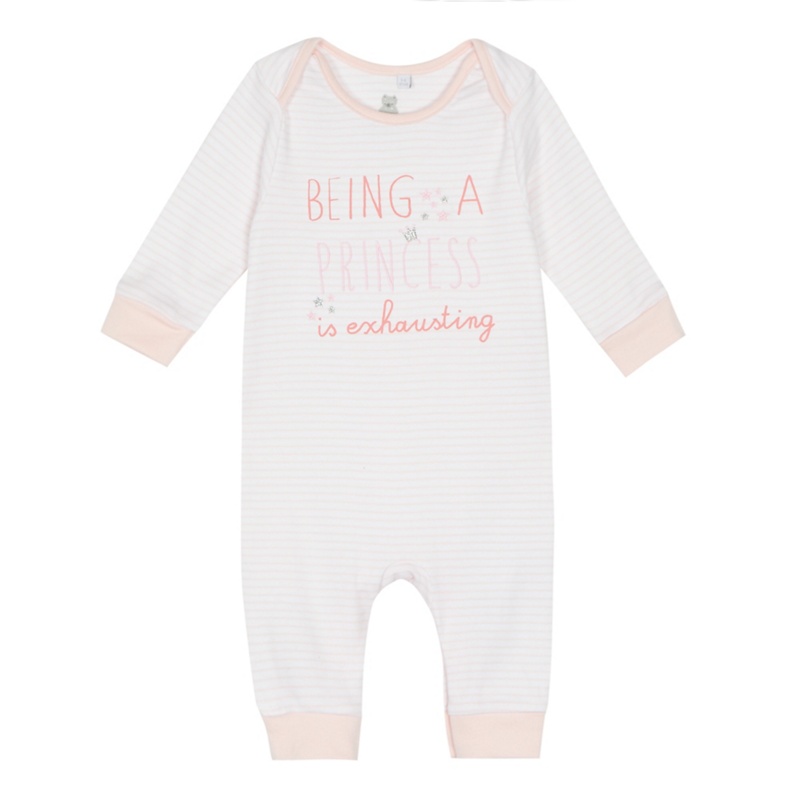 bluezoo - Baby Girls' Pink 'Being A Princess' Sleepsuit Review