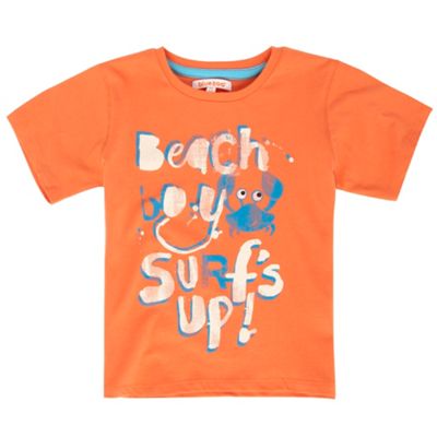 bluezoo Orange Beach boy boys t-shirt