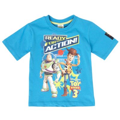 Character Boys blue Toy Story t-shirt