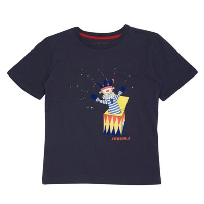 J by Jasper Conran Boys navy Jack in a Box charity t-shirt