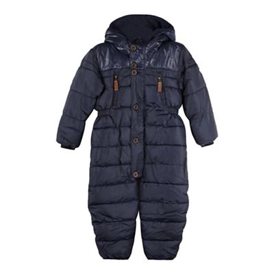 Boys Navy Knitted Jumper