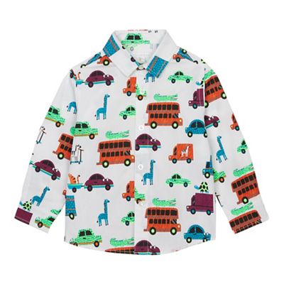 J by Jasper Conran Boys check shirt and t-shirt set