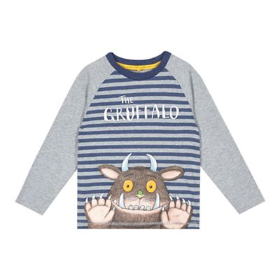 Boys Grey Collar Cardigan