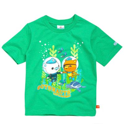 Character Boys green Octonauts printed t-shirt
