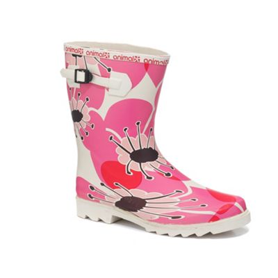Pink Animal Wellies