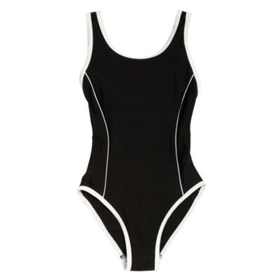 bluezoo Black basic swimsuit