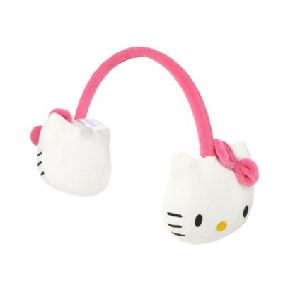 Girls pink Hello Kitty ear muffs