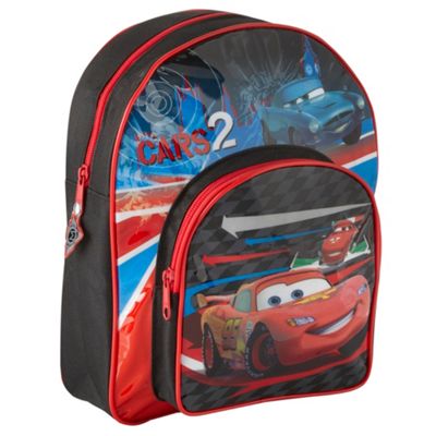 Character Boys blue Cars 2 rucksack