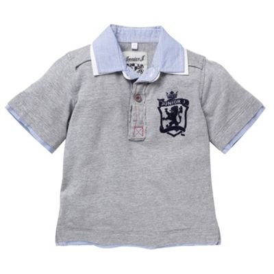 Junior J by Jasper Conran Blue double collar t-shirt