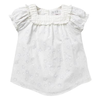 Rocha.John Rocha Cream floral blouse