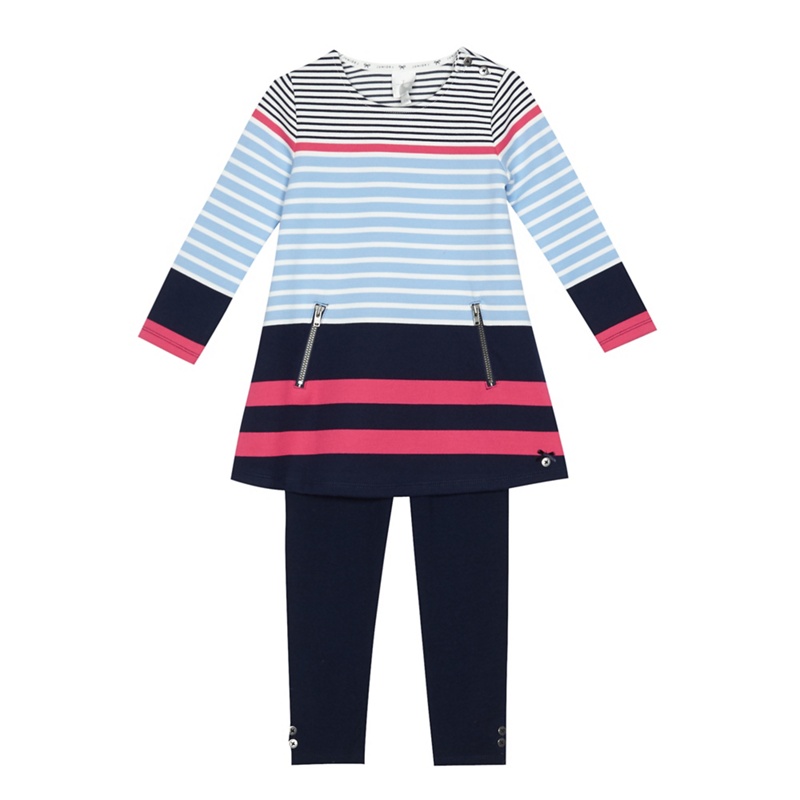 J by Jasper Conran - Girls' Multi-Coloured Striped Tunic And Leggings Set Review