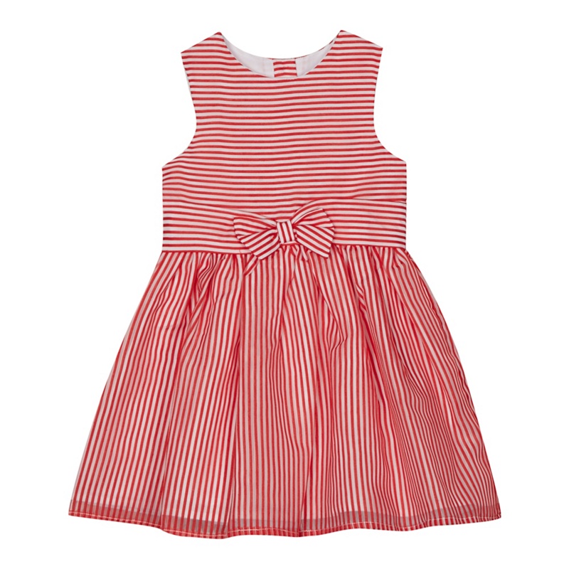 J by Jasper Conran - Girls' Red Burn Out Striped Dress Review