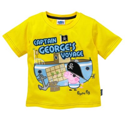 Character Yellow George pirate t-shirt