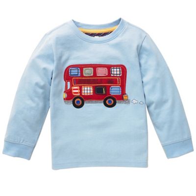 J by Jasper Conran Blue bus applique t-shirt