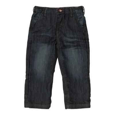 Blue denim jeans